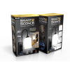 Smart Sconce Wireless Wall Light – Adjustable LED Wall Lamp with Remote Control, Black Finish