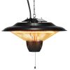VEVOR Hanging Patio Heater, 1500W Outdoor/Indoor Electric Space Infrared Heater