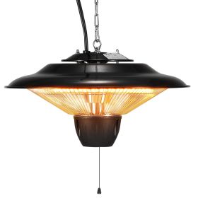 VEVOR Hanging Patio Heater, 1500W Outdoor/Indoor Electric Space Infrared Heater