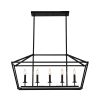 5-Light Farmhouse Kitchen Island Lighting