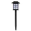 6pcs White LED Solar Lantern Torch Light Garden Landscape Lighting
