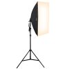 VEVOR Softbox Lighting Kit 20 in x 28 in 45W 3000-6500K LED Bulbs for Shooting