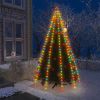 Christmas Tree Net Lights with 250 LEDs Colorful 98.4"