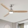 52 In.Intergrated LED Ceiling Fan Lighting with Remote Control