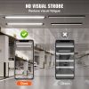 VEVOR 10 Pack LED Shop Light, 4 FT, 40W Linkable Shop Light Fixture