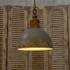 Retro Blue Pendant Light for Stylish Home Interiors, Perfect for Creating a Cozy and Sophisticated Ambiance