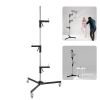 Stainless Steel Photo Heavy Duty Video Studio Tripod Big Strong Support Stand For Photography Softbox LED Spot Light