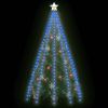 Christmas Tree Net Lights with 250 LEDs Blue 98.4"