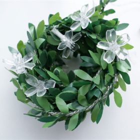 1pc Cherry Blossom Cane Light String Easter Party Wedding Site Layout Fairy Lights Battery Powered 4.9ft/10lLED; 9.9ft/20LED; 16.4ft/50LED Christmas F (size: S 1.5M(4.92ft)/10LED)