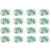 16 Pack Led Fairy Lights Battery Operated String Lights Waterproof Silver Wire 7 Feet 20 Led Firefly Starry Moon Lights For DIY Wedding Party Bedroom