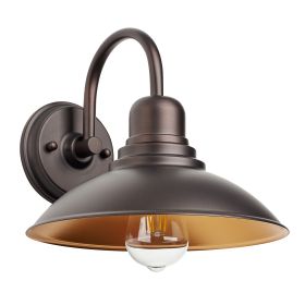 Gooseneck wall sconce light (Pack: 1 Pack, Color: Oil Rubbed Bronze)