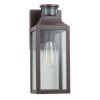 Motion sensor outdoor wall light