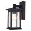 Dusk to dawn outdoor wall light