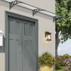 Dusk to dawn outdoor wall light