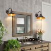 Gooseneck wall sconce light