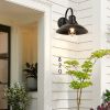 Gooseneck wall sconce light